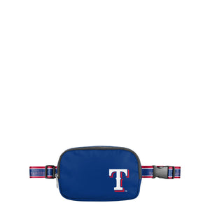 Texas Rangers MLB Team Wordmark Crossbody Belt Bag