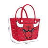 Chicago Bulls NBA Big Logo Mini Print Tailgate Tote Bag