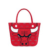 Chicago Bulls NBA Big Logo Mini Print Tailgate Tote Bag