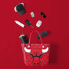 Chicago Bulls NBA Big Logo Mini Print Tailgate Tote Bag