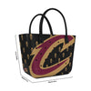 Cleveland Cavaliers NBA Big Logo Mini Print Tailgate Tote Bag