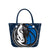 Dallas Mavericks NBA Big Logo Mini Print Tailgate Tote Bag