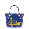 Golden State Warriors NBA Big Logo Mini Print Tailgate Tote Bag (PREORDER - SHIPS MID JANUARY)