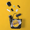 Los Angeles Lakers NBA Big Logo Mini Print Tailgate Tote Bag (PREORDER - SHIPS MID JANUARY)