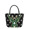 Milwaukee Bucks NBA Big Logo Mini Print Tailgate Tote Bag