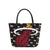 Miami Heat NBA Big Logo Mini Print Tailgate Tote Bag