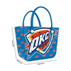 Oklahoma City Thunder NBA Big Logo Mini Print Tailgate Tote Bag (PREORDER - SHIPS MID JANUARY)