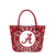 Alabama Crimson Tide NCAA Big Logo Mini Print Tailgate Tote Bag (PREORDER - SHIPS LATE JUNE)