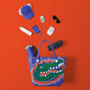 Florida Gators NCAA Big Logo Mini Print Tailgate Tote Bag (PREORDER - SHIPS LATE JANUARY 2025)