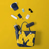 Michigan Wolverines NCAA Big Logo Mini Print Tailgate Tote Bag (PREORDER - SHIPS LATE JANUARY 2025)