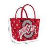 Ohio State Buckeyes NCAA Big Logo Mini Print Tailgate Tote Bag (PREORDER - SHIPS LATE JANUARY 2025)