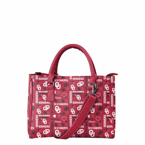 Oklahoma Sooners NCAA Logo Love Purse