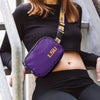 LSU Tigers NCAA Team Wordmark Crossbody Belt Bag