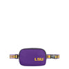 LSU Tigers NCAA Team Wordmark Crossbody Belt Bag