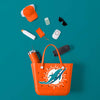 Miami Dolphins NFL Big Logo Tailgate Tote Bag (PREORDER - SHIPS EARLY DECEMBER)