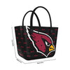 Arizona Cardinals NFL Big Logo Mini Print Tailgate Tote Bag (PREORDER - SHIPS LATE DECEMBER)