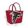 Atlanta Falcons NFL Big Logo Mini Print Tailgate Tote Bag (PREORDER - SHIPS LATE DECEMBER)