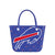 Buffalo Bills NFL Big Logo Mini Print Tailgate Tote Bag (PREORDER - SHIPS LATE JUNE)