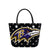 Baltimore Ravens NFL Big Logo Mini Print Tailgate Tote Bag (PREORDER - SHIPS LATE DECEMBER)