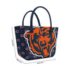 Chicago Bears NFL Big Logo Mini Print Tailgate Tote Bag (PREORDER - SHIPS END OF JUNE)