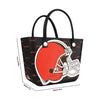 Cleveland Browns NFL Big Logo Mini Print Tailgate Tote Bag (PREORDER - SHIPS LATE JUNE)