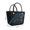 Carolina Panthers NFL Big Logo Mini Print Tailgate Tote Bag (PREORDER - SHIPS LATE JUNE)