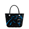 Carolina Panthers NFL Big Logo Mini Print Tailgate Tote Bag (PREORDER - SHIPS LATE DECEMBER)