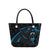 Carolina Panthers NFL Big Logo Mini Print Tailgate Tote Bag (PREORDER - SHIPS LATE JUNE)