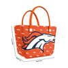 Denver Broncos NFL Big Logo Mini Print Tailgate Tote Bag (PREORDER - SHIPS LATE JUNE)