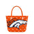 Denver Broncos NFL Big Logo Mini Print Tailgate Tote Bag (PREORDER - SHIPS LATE DECEMBER)