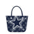 Dallas Cowboys NFL Big Logo Mini Print Tailgate Tote Bag (PREORDER - SHIPS END OF JUNE)