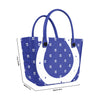 Indianapolis Colts NFL Big Logo Mini Print Tailgate Tote Bag