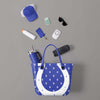 Indianapolis Colts NFL Big Logo Mini Print Tailgate Tote Bag