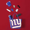 New York Giants NFL Big Logo Mini Print Tailgate Tote Bag (PREORDER - SHIPS LATE DECEMBER)