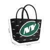 New York Jets NFL Big Logo Mini Print Tailgate Tote Bag (PREORDER - SHIPS END OF JUNE)