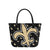 New Orleans Saints NFL Big Logo Mini Print Tailgate Tote Bag (PREORDER - SHIPS LATE JUNE)