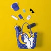 Los Angeles Rams NFL Big Logo Mini Print Tailgate Tote Bag (PREORDER - SHIPS LATE JUNE)