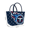 Tennessee Titans NFL Big Logo Mini Print Tailgate Tote Bag (PREORDER - SHIPS LATE DECEMBER)