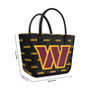 Washington Commanders NFL Big Logo Mini Print Tailgate Tote Bag (PREORDER - SHIPS LATE JUNE)