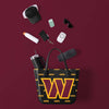 Washington Commanders NFL Big Logo Mini Print Tailgate Tote Bag (PREORDER - SHIPS LATE JUNE)