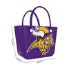 Minnesota Vikings NFL Big Logo Tailgate Tote Bag (PREORDER - SHIPS EARLY DECEMBER)