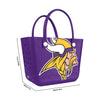 Minnesota Vikings NFL Big Logo Tailgate Tote Bag