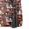 Cleveland Browns NFL Logo Love Cinch Purse