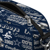 Dallas Cowboys NFL Repeat Retro Print Nylon Crossbody Bag (PREORDER - SHIPS EARLY DECEMBER)