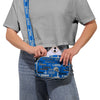Detroit Lions NFL Repeat Retro Print Nylon Crossbody Bag (PREORDER - SHIPS EARLY DECEMBER)