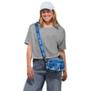 Detroit Lions NFL Repeat Retro Print Nylon Crossbody Bag (PREORDER - SHIPS EARLY DECEMBER)