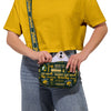 Green Bay Packers NFL Repeat Retro Print Nylon Crossbody Bag (PREORDER - SHIPS EARLY DECEMBER)
