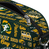 Green Bay Packers NFL Repeat Retro Print Nylon Crossbody Bag (PREORDER - SHIPS EARLY DECEMBER)