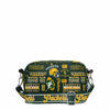 Green Bay Packers NFL Repeat Retro Print Nylon Crossbody Bag (PREORDER - SHIPS EARLY DECEMBER)