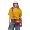 Kansas City Chiefs NFL Repeat Retro Print Nylon Crossbody Bag (PREORDER - SHIPS EARLY DECEMBER)